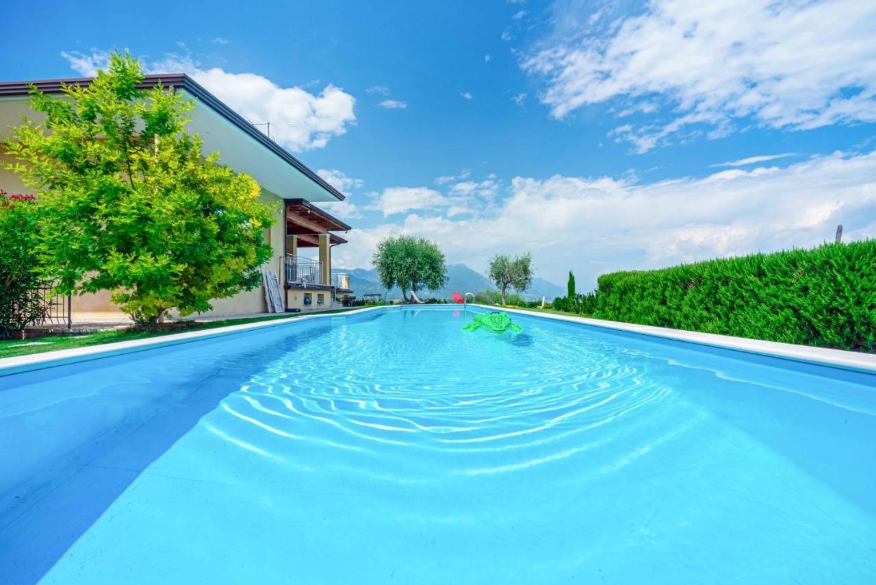 Piscina Panoramica - La Casa Volante Villa Soiano del Lago Kültér fotó